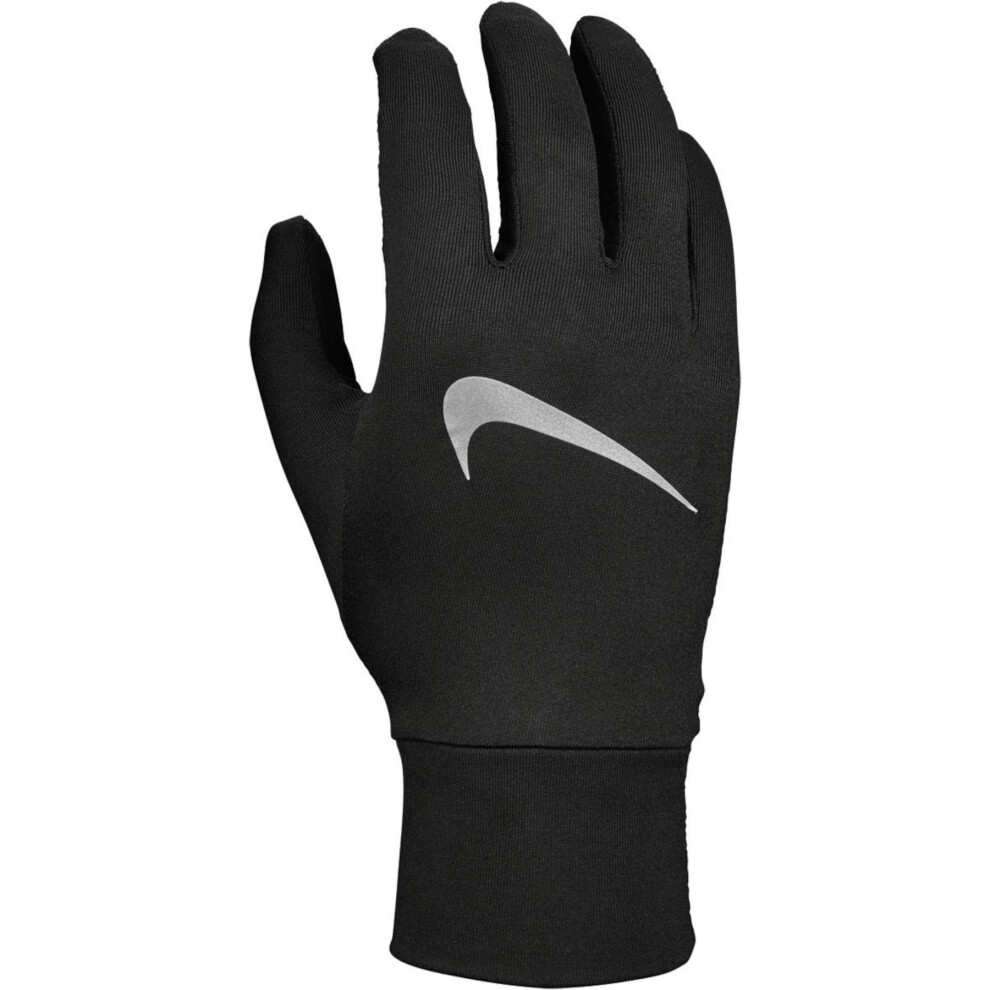 Nike Womens Accelerate Running Gloves Black - Large