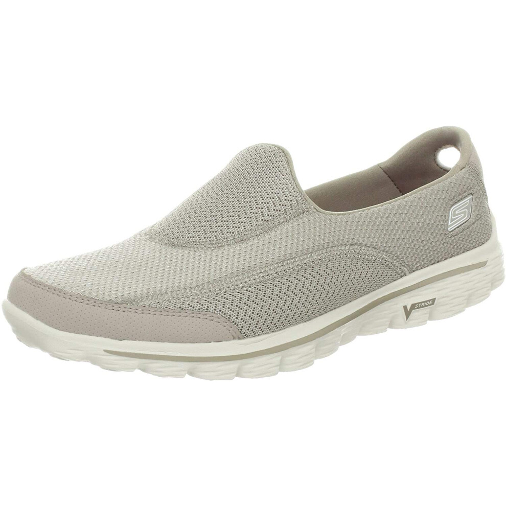 Skechers Performance Women's Go Walk 2 Slip-On Walking Shoe  Stone  11