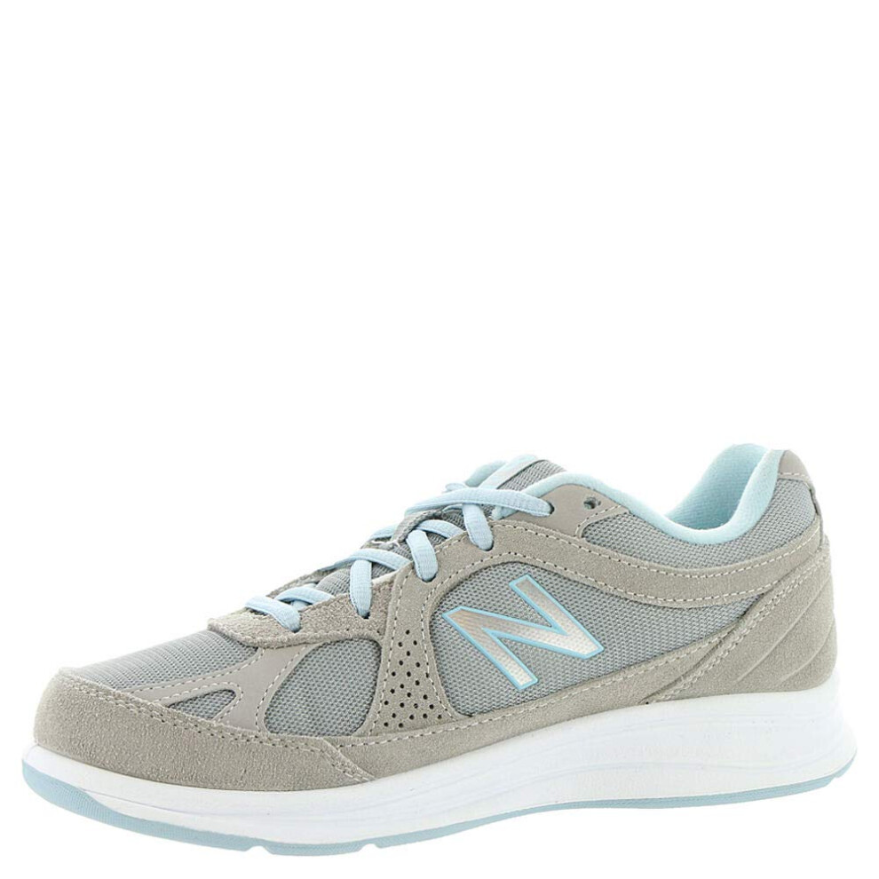 New Balance Women's 877 V1 Walking Shoe   Silver  11 Narrow