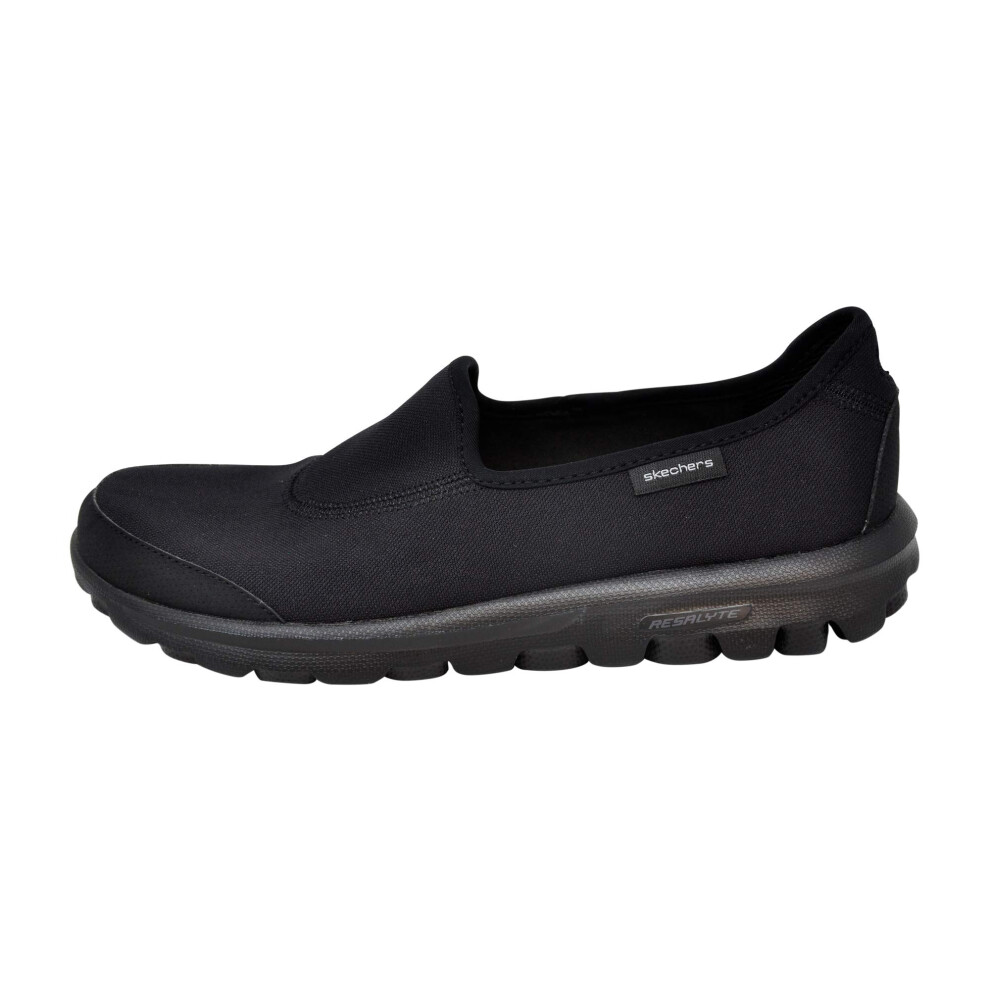 Skechers Performance Women's Go Walk Slip-On Walking Shoe  Black/Charc