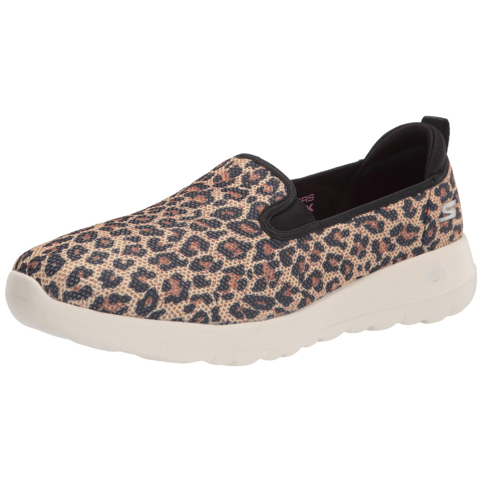 Skechers Women's Go Walk Joy - Fiery Sneaker  Leopard  6.5 US