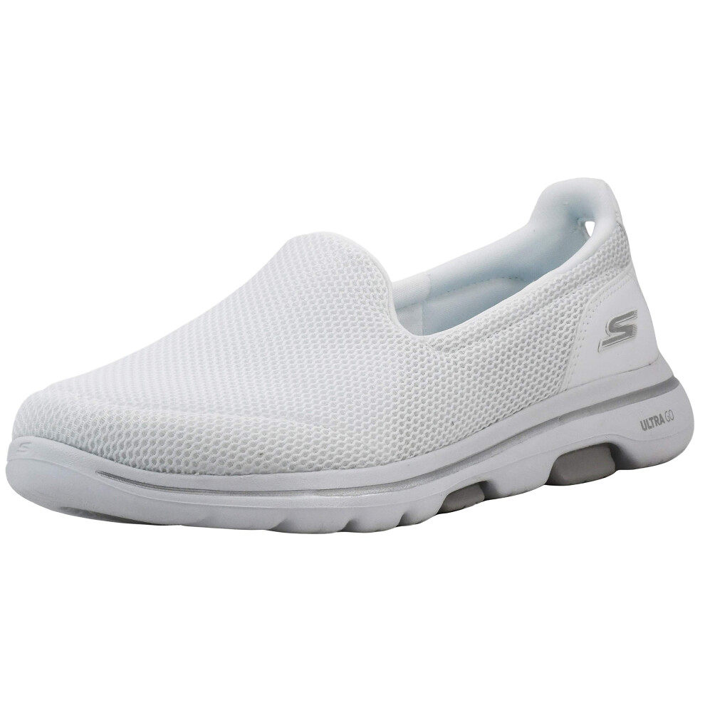 Skechers Women's Go Walk 5 White Sneaker 8 W US