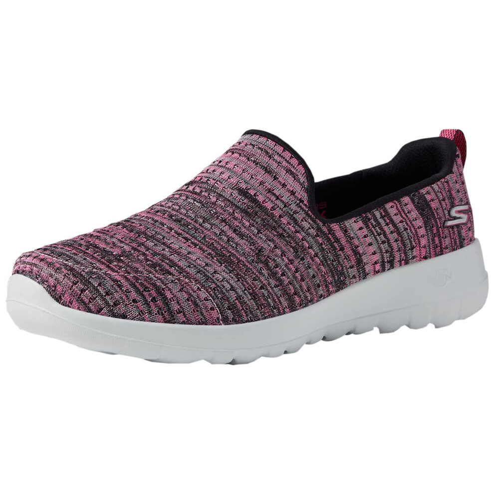 Skechers Women's GO Walk Joy-Everly Sneaker  Black/Multi  7.5