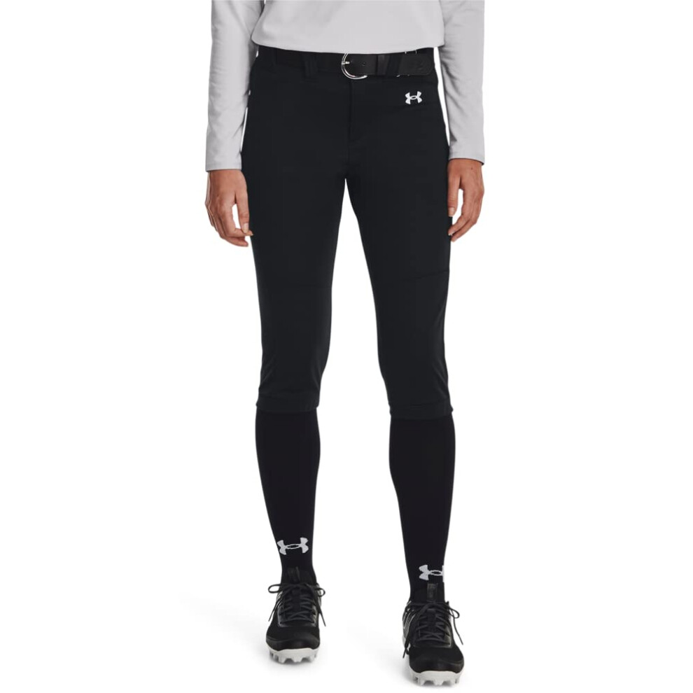 Under Armour Womens Utility Softball Pants 22  (001) Black / / White