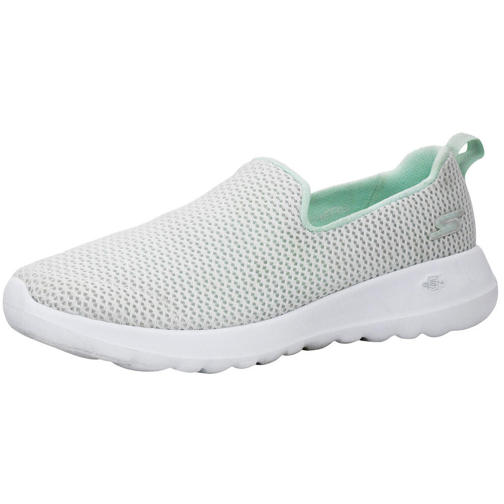 Skechers Women's Go Walk Joy Sneaker  White/Mint  11