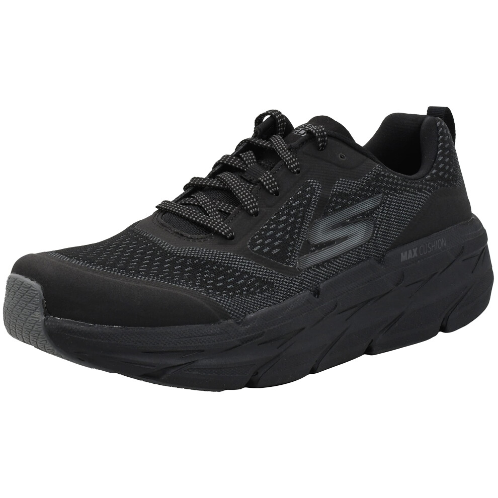 Skechers Women's Max Cushioning Premier Walking Shoes Black/Black 7 Wi