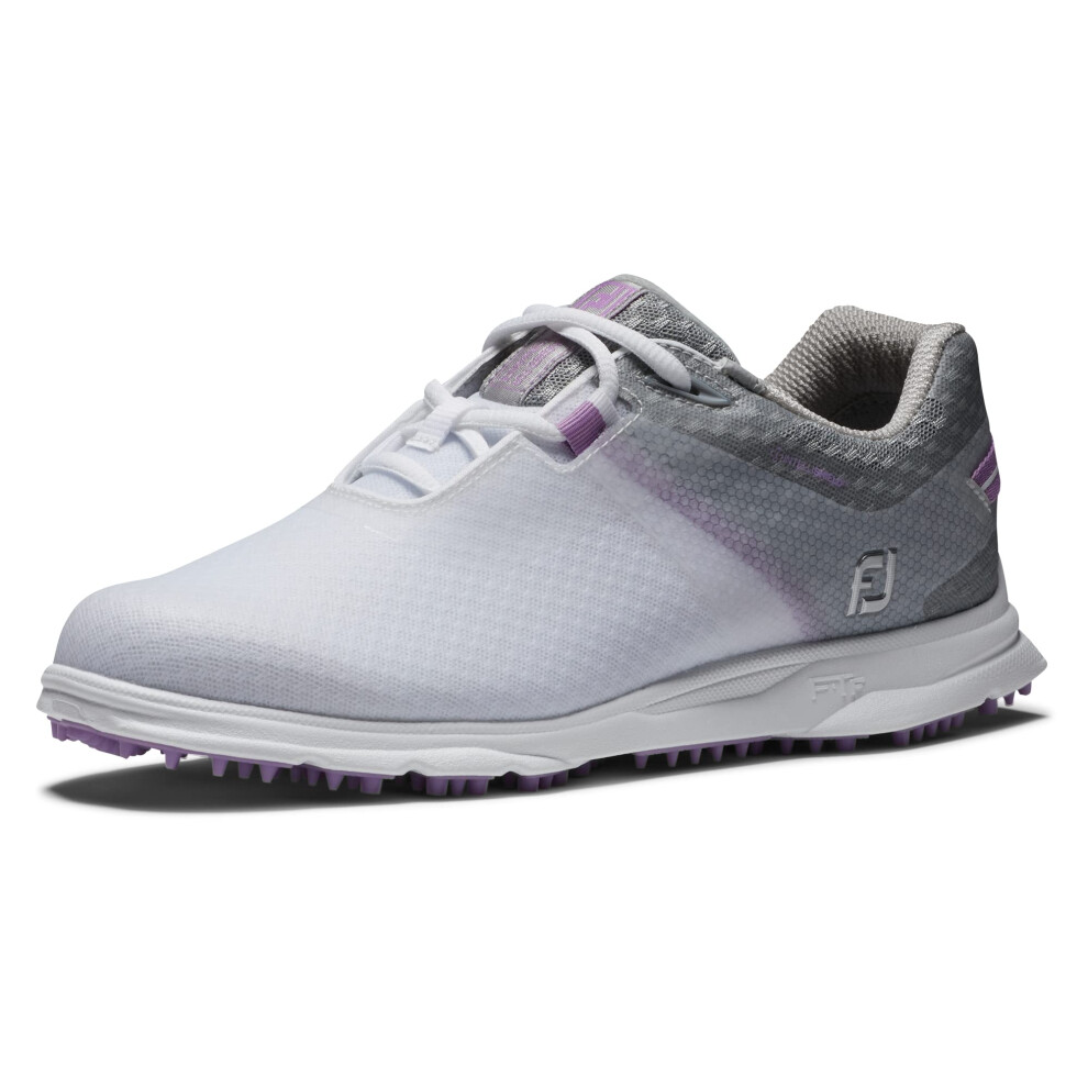 FootJoy Women's Pro|SL Sport Golf Shoe  White/Lilac  5.5