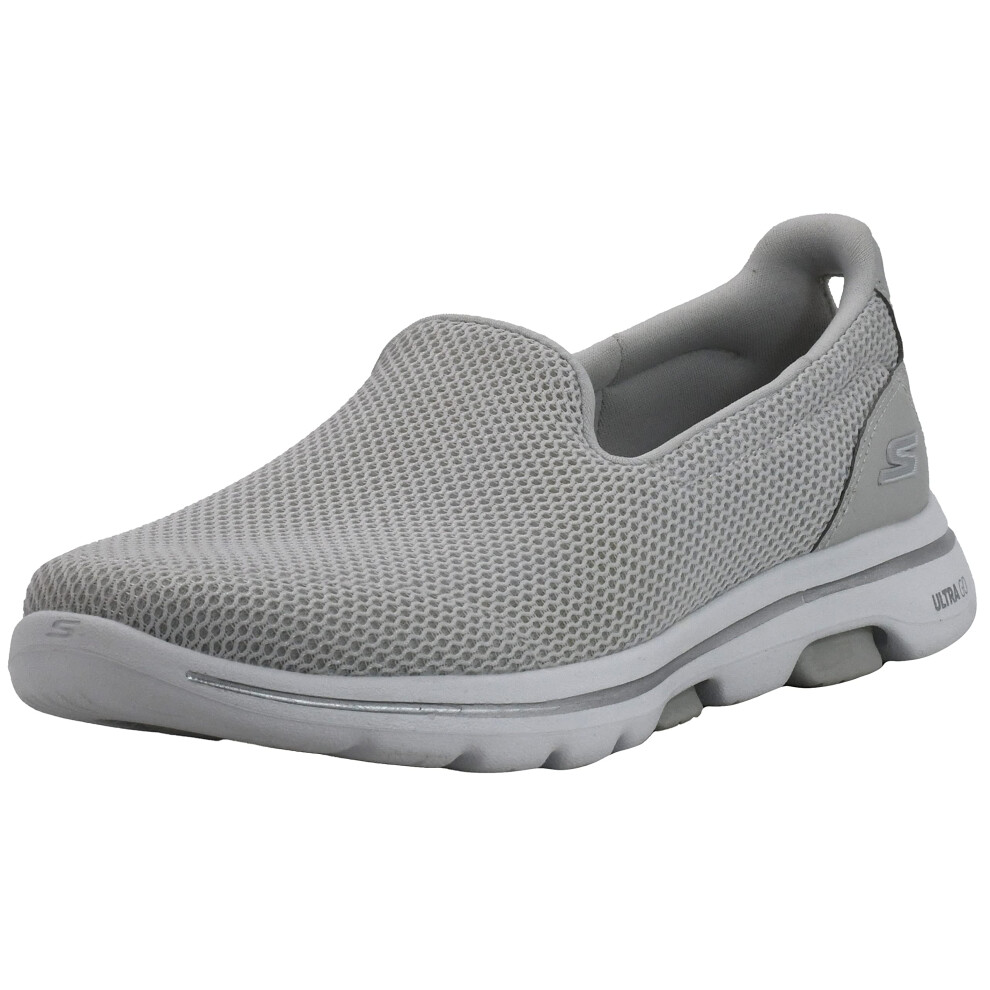 Skechers Women's GO Walk 5-15901 Sneaker  Light Grey  10 M US