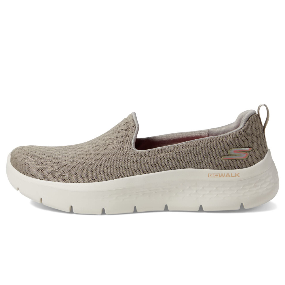 Skechers Women's GO Walk Flex-Ocean Wind Sneaker  Taupe  9.5