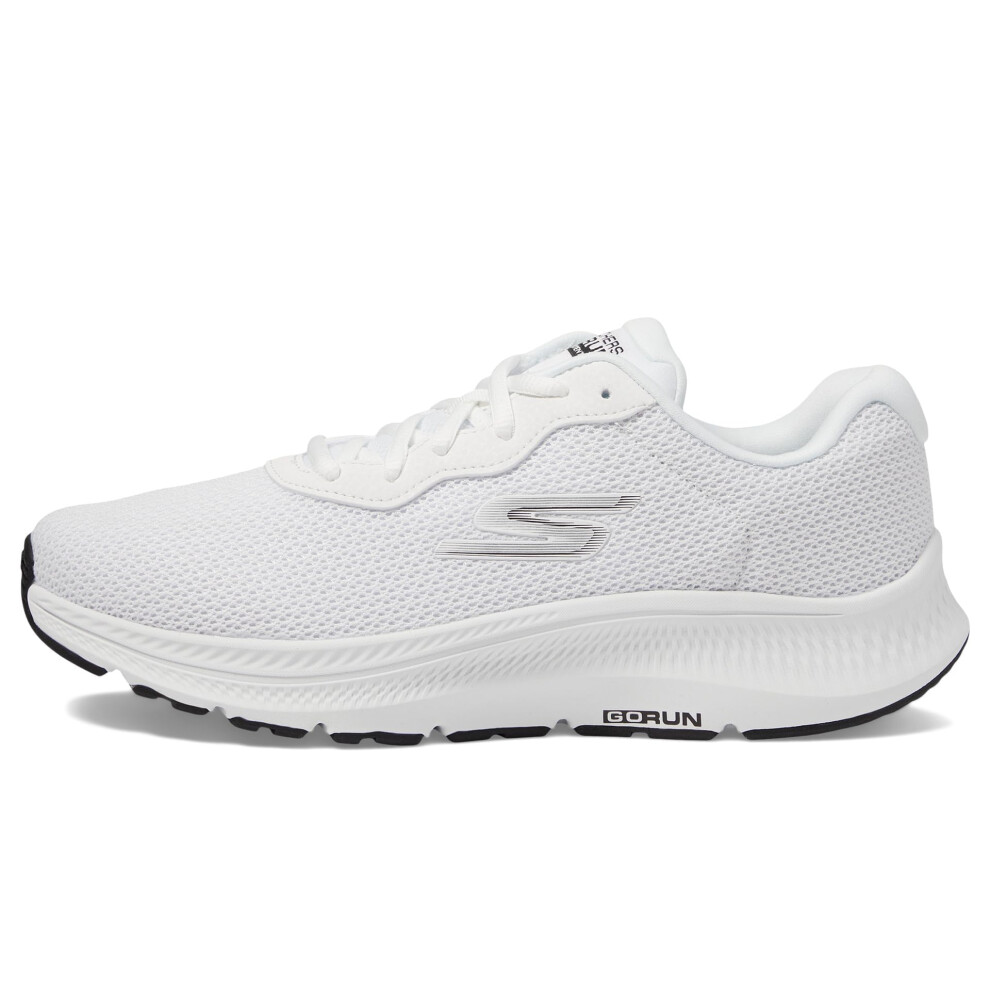 Skechers Women's Go Run Consistent 2.0 Engaged Sneaker  White/Black  7