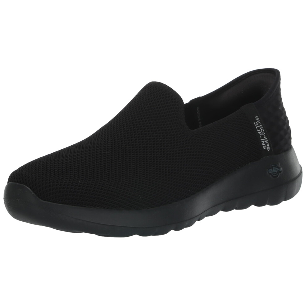 Skechers Women's Go Walk Joy Vela Hands Free Slip-Ins Sneaker  Black