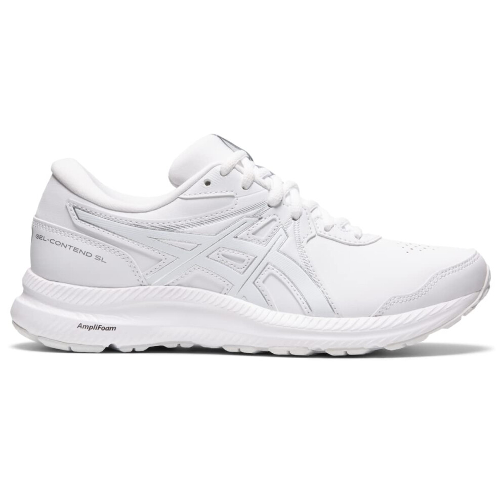 ASICS Women's GEL-Contend SL Walking Shoes  10  WHITE/WHITE