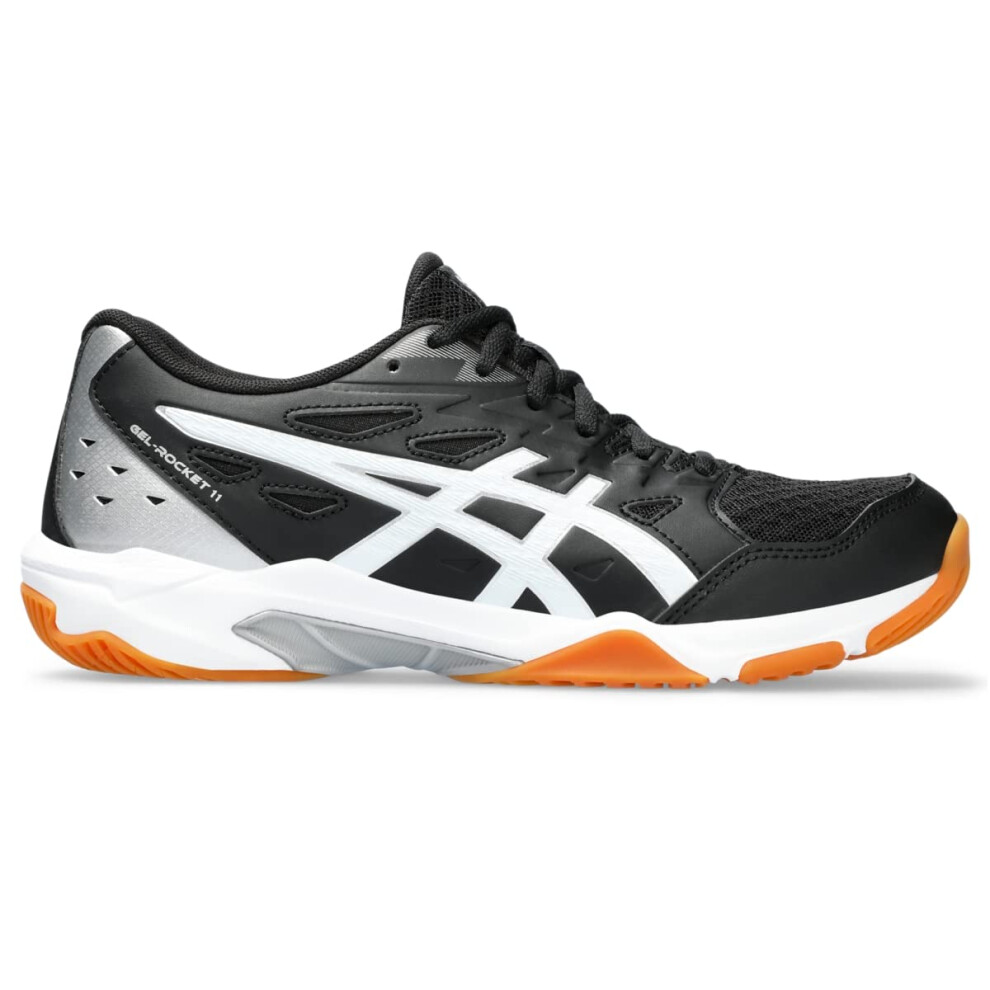 ASICS Women's Gel-Rocket 11 Volleyball Shoes  9.5  Black/Pure Silver