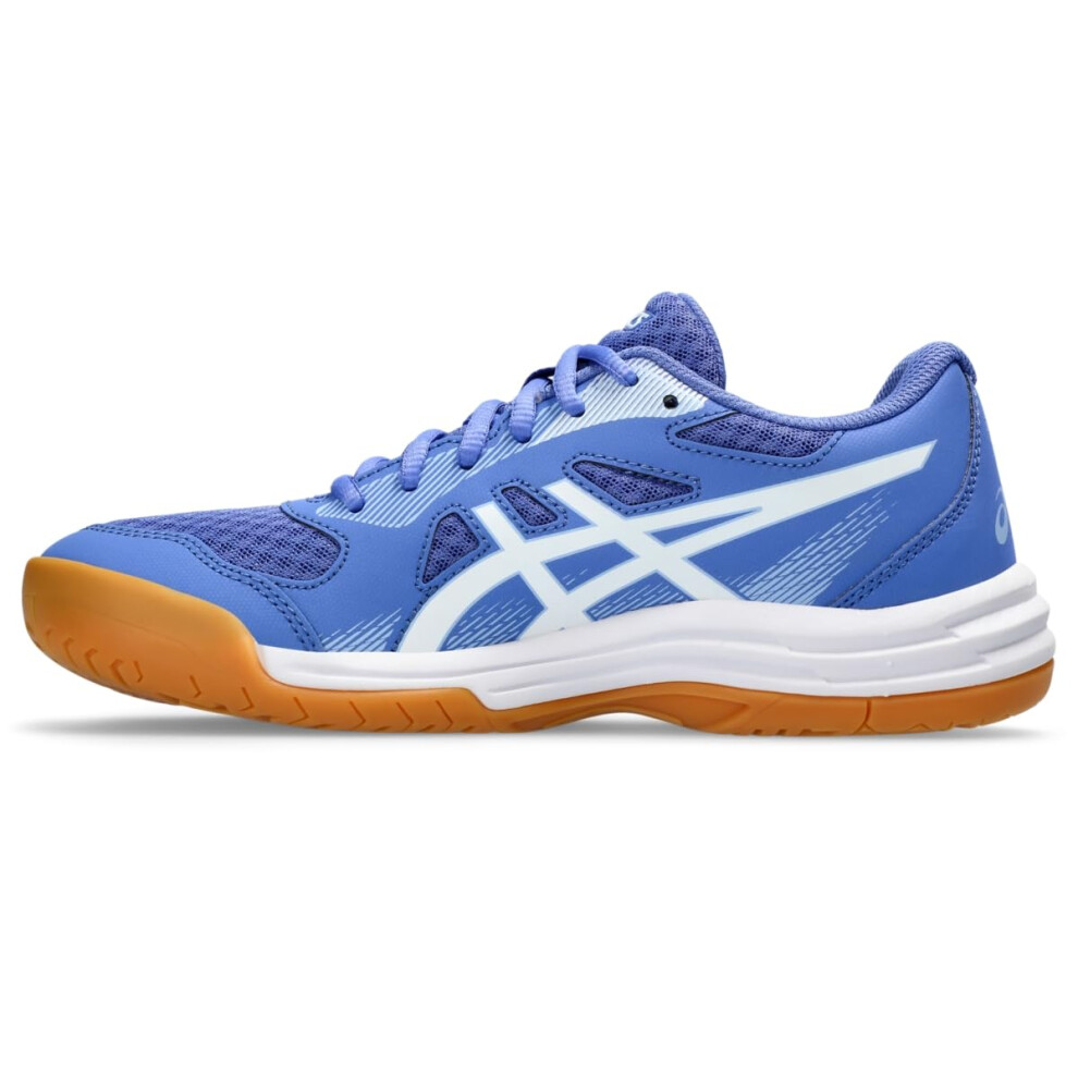 ASICS Women's Upcourt 5 Indoor Sport Shoe  7.5  Sapphire/White