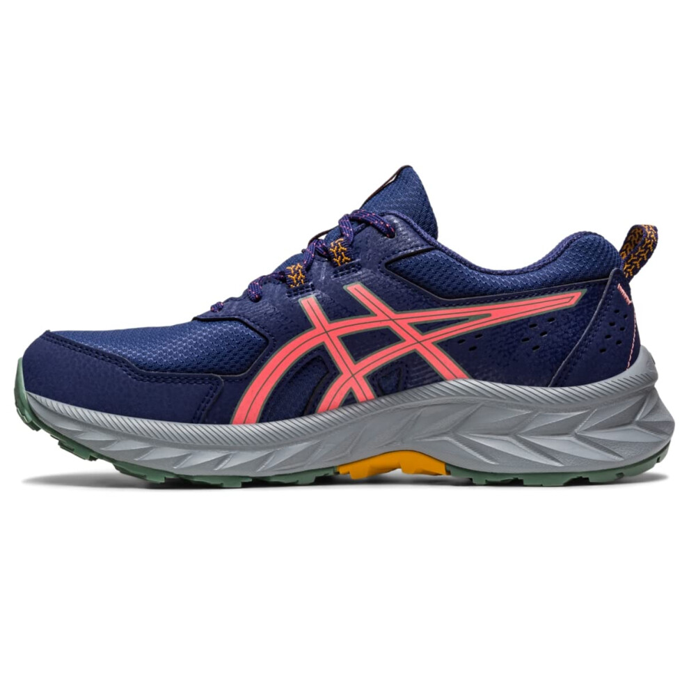 ASICS Women's Gel-Venture 9 Running Shoes  8  Indigo Blue/Papaya