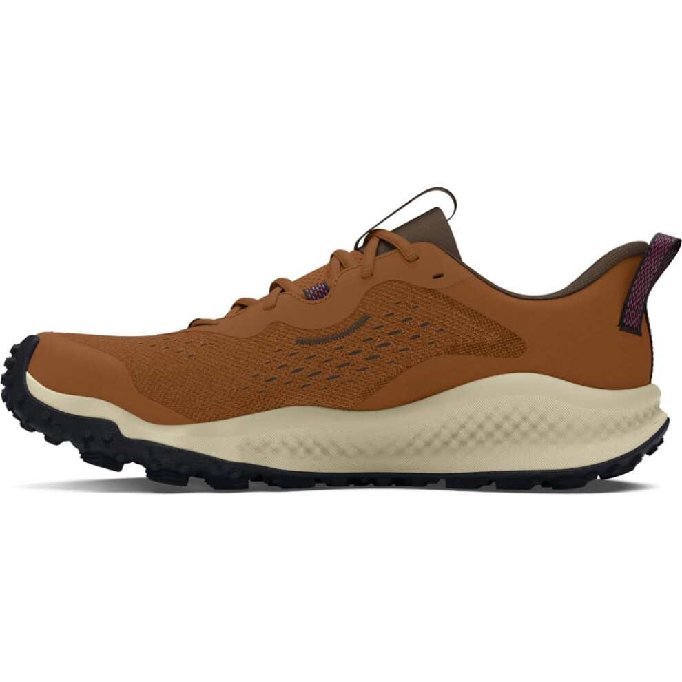 Under Armour Women's Charged Maven Trail  (201) Tundra/Cleveland Brown