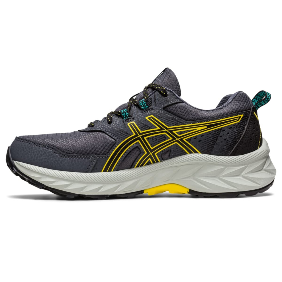 ASICS Women's Gel-Venture 9 Shoes  9  Carrier Grey/Vibrant Yellow