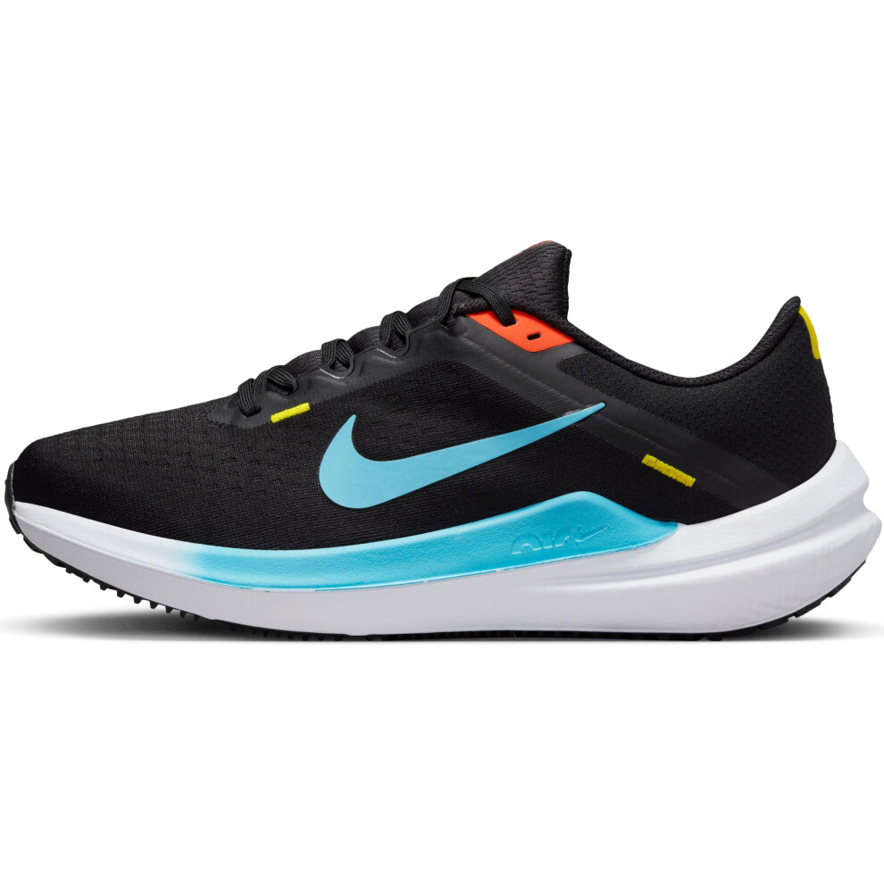 NIKE Women's Running Low  Black Baltic Blue Speed Yellow White  10 AU