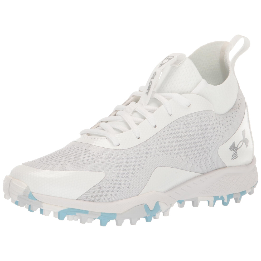 Under Armour Women's Glory 2 Turf  (100) White/White/Silver  11  US