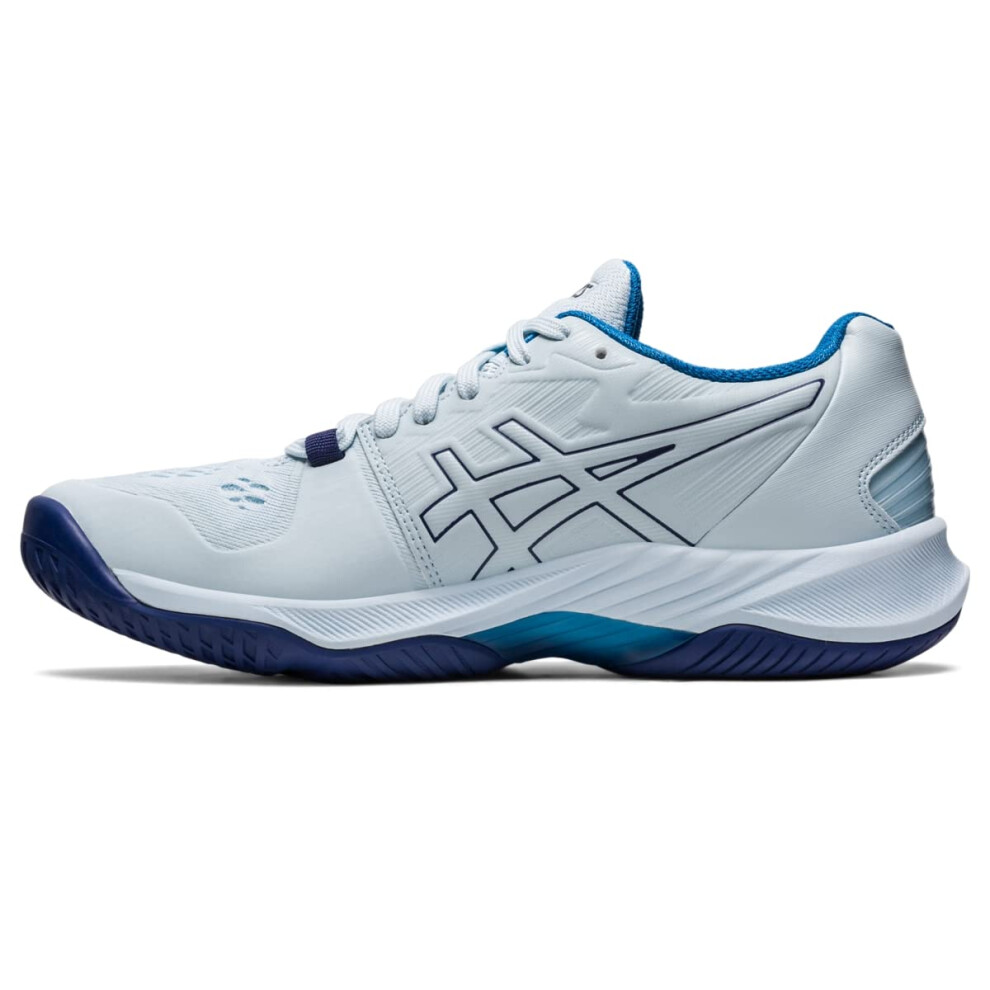 ASICS Women's Sky Elite FlyteFoam 2 Volleyball Shoes  9  Sky/Indigo Bl