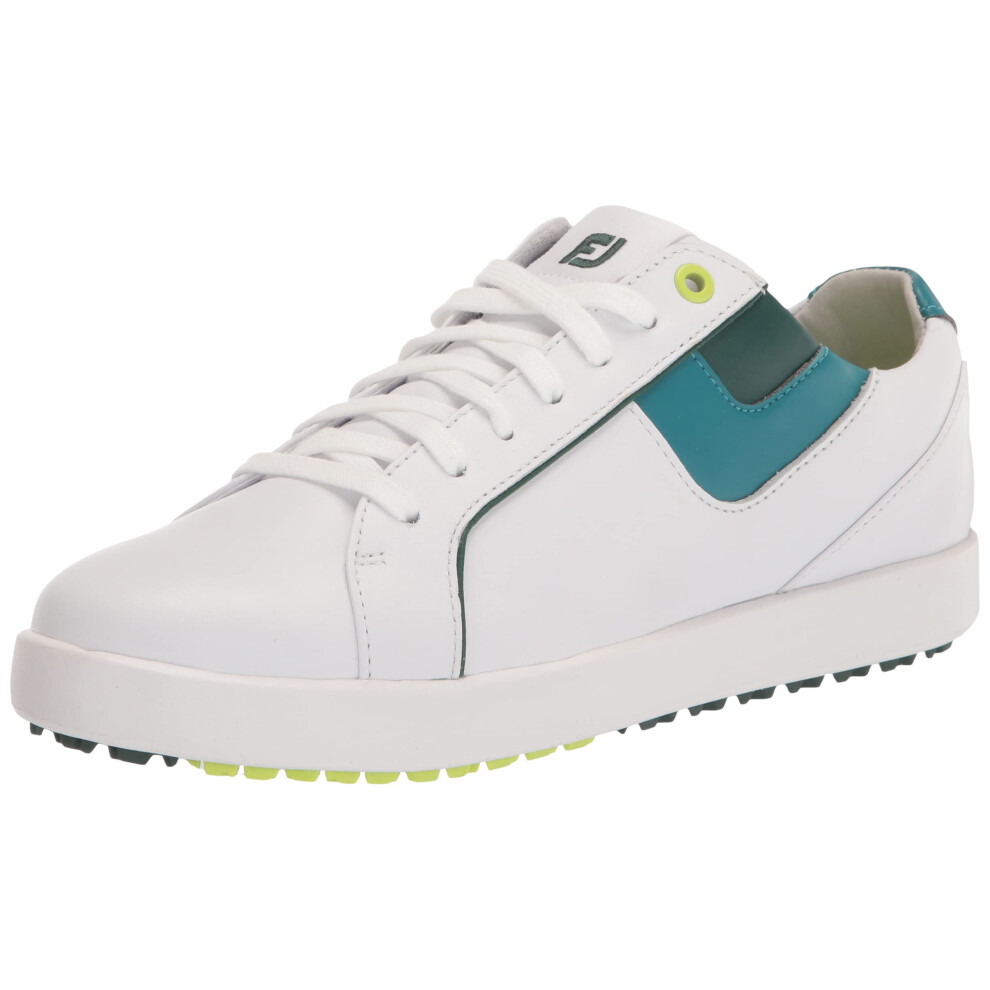 FootJoy Women's FJ Links Golf Shoe  White/Hunter  9