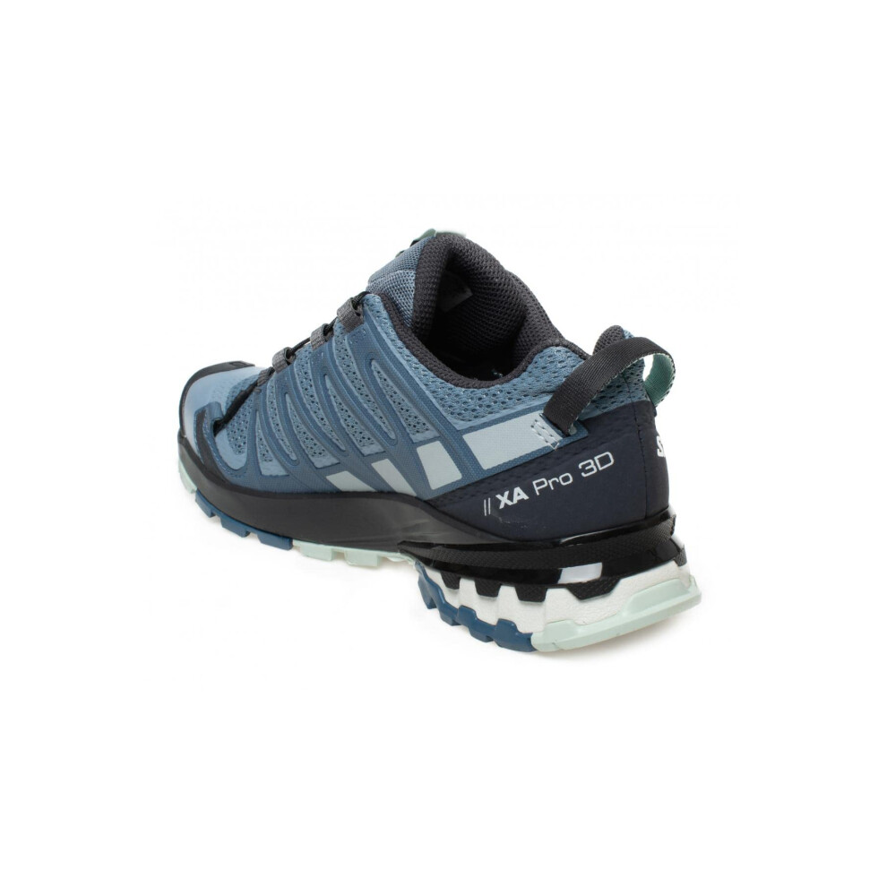 Salomon Xa Pro 3D V8 Trail Running Shoes for Women  Ashley Blue/Ebony/