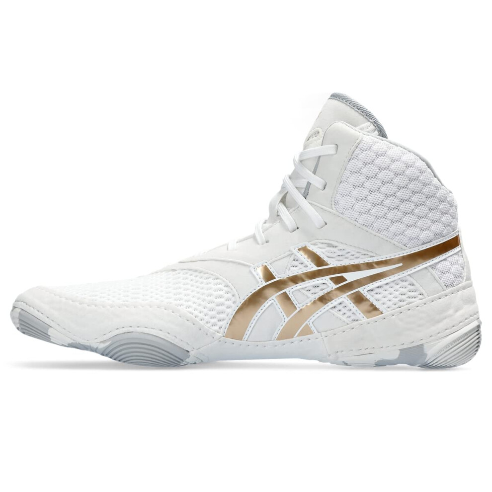 ASICS Women's MATBLAZER Wrestling Shoes  10  White/Champagne