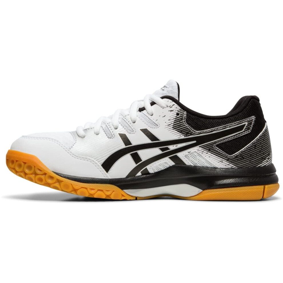 ASICS Women's GEL-Rocket 9 Volleyball Shoes  10  WHITE/BLACK