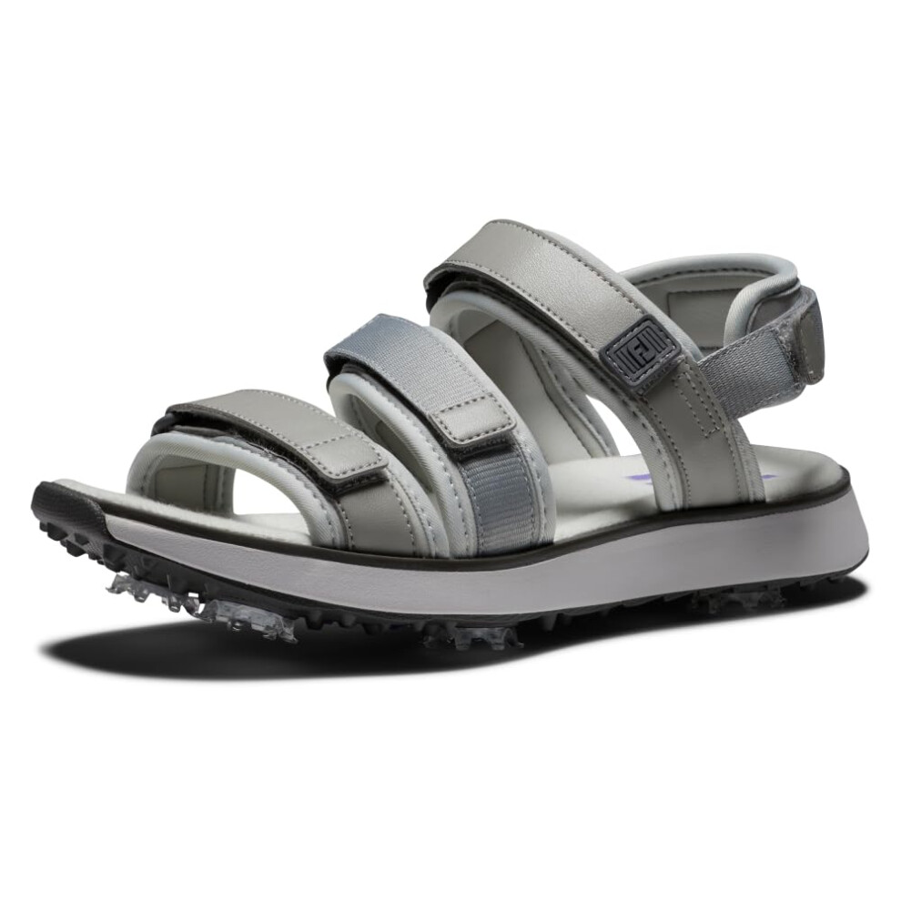 FootJoy Women's Golf Sandal Shoe  Grey  8