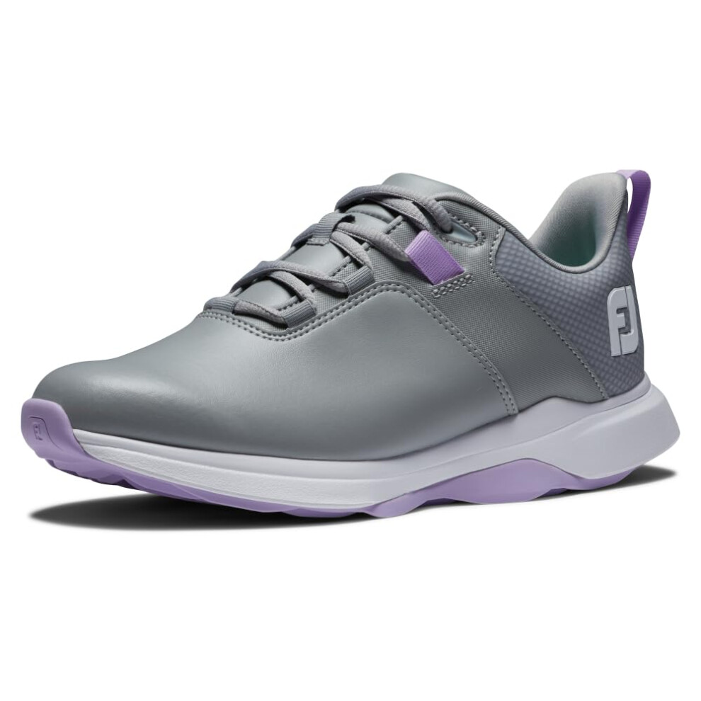 FootJoy Women's Prolite Golf Shoe  Grey/Lilac  8.5