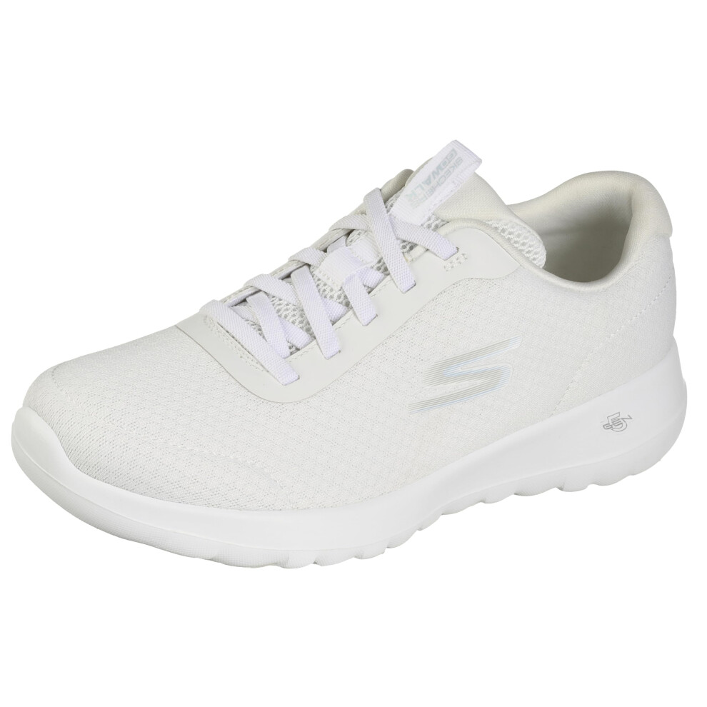 Skechers Women's Go Walk Joy-Ecstatic Sneaker  White/Blue  5.5