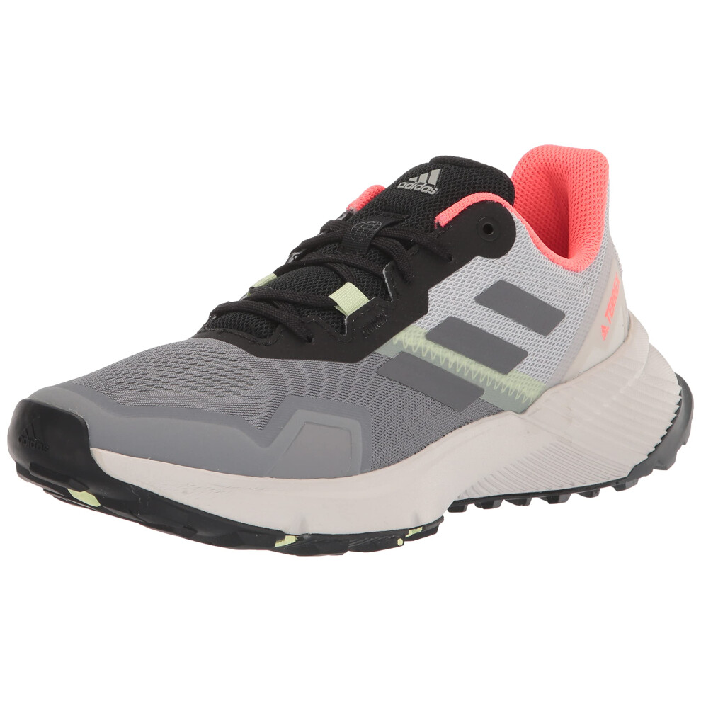 adidas Women's Terrex Soulstride Trail Running Shoes  Grey/Grey/Turbo