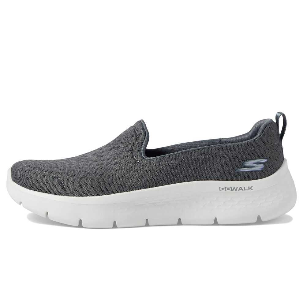 Skechers Women's GO Walk Flex-Ocean Wind Sneaker  Charcoal  6