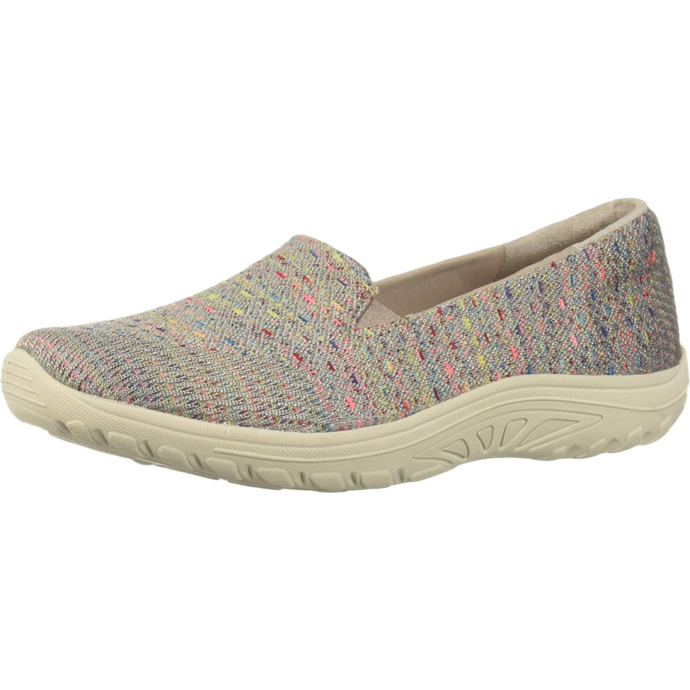 Skechers Women's  Relaxed Fit: Reggae Fest - Wicker Slip-On - Wide Wid