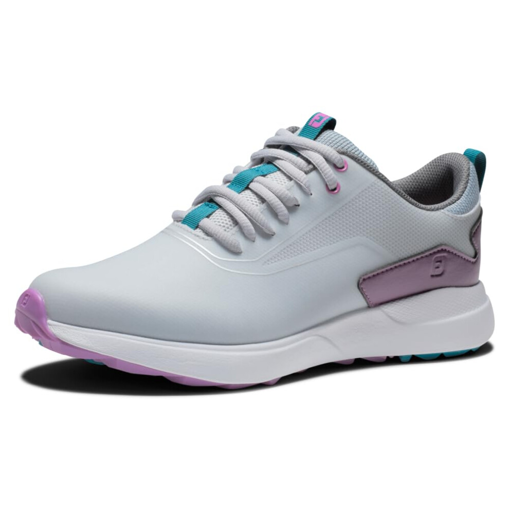 FootJoy Women's FJ Performa Golf Shoe  Grey/Purple  9