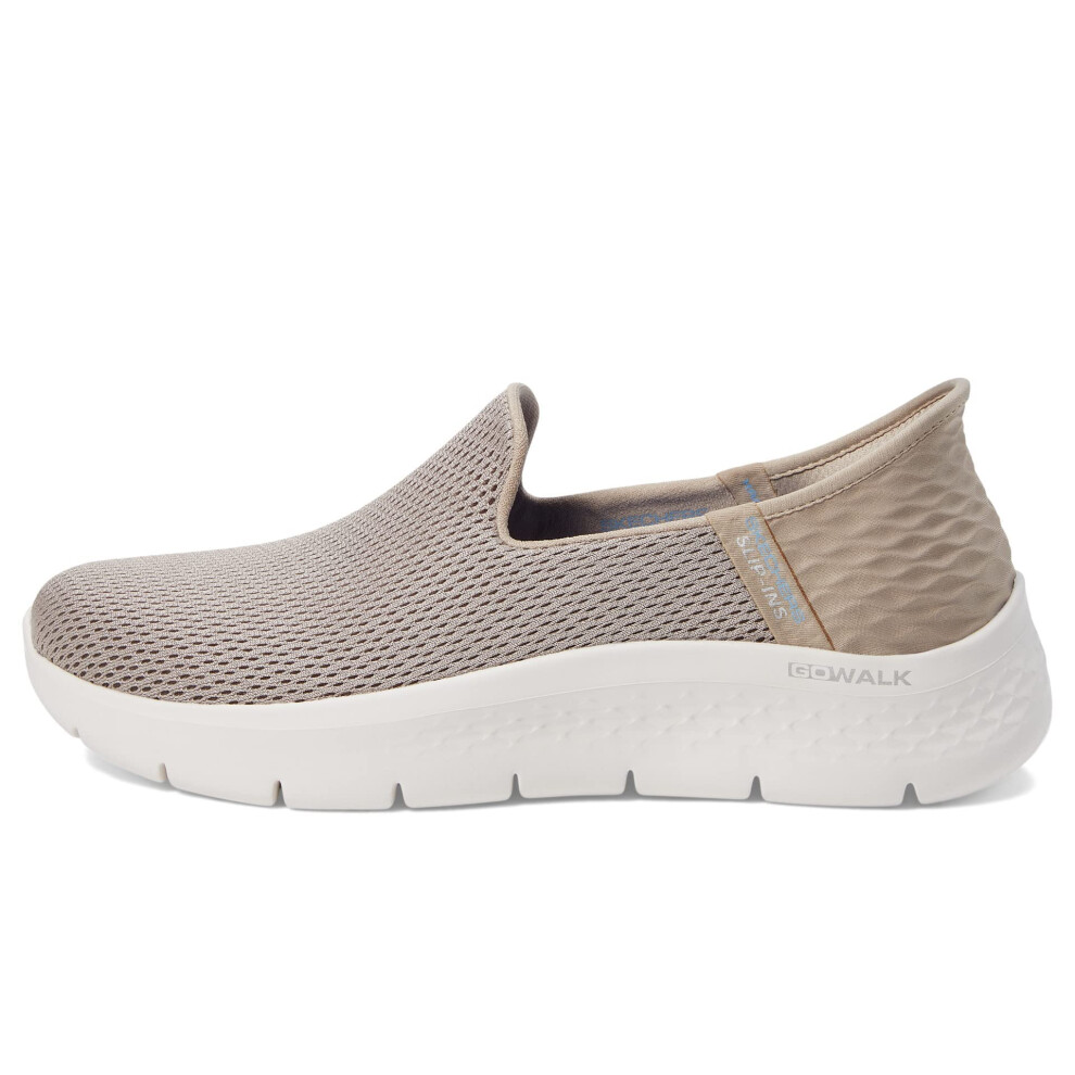 Skechers Women's Hands Free Slip-Ins Go Walk Flex-Relish Sneaker  Taup