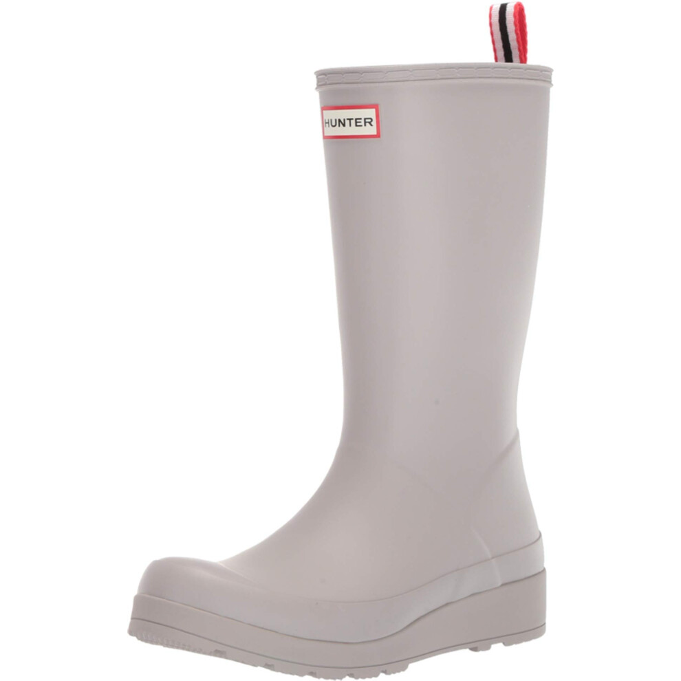 HUNTER Women's Rain Boot  Zinc Light Gray  8 US