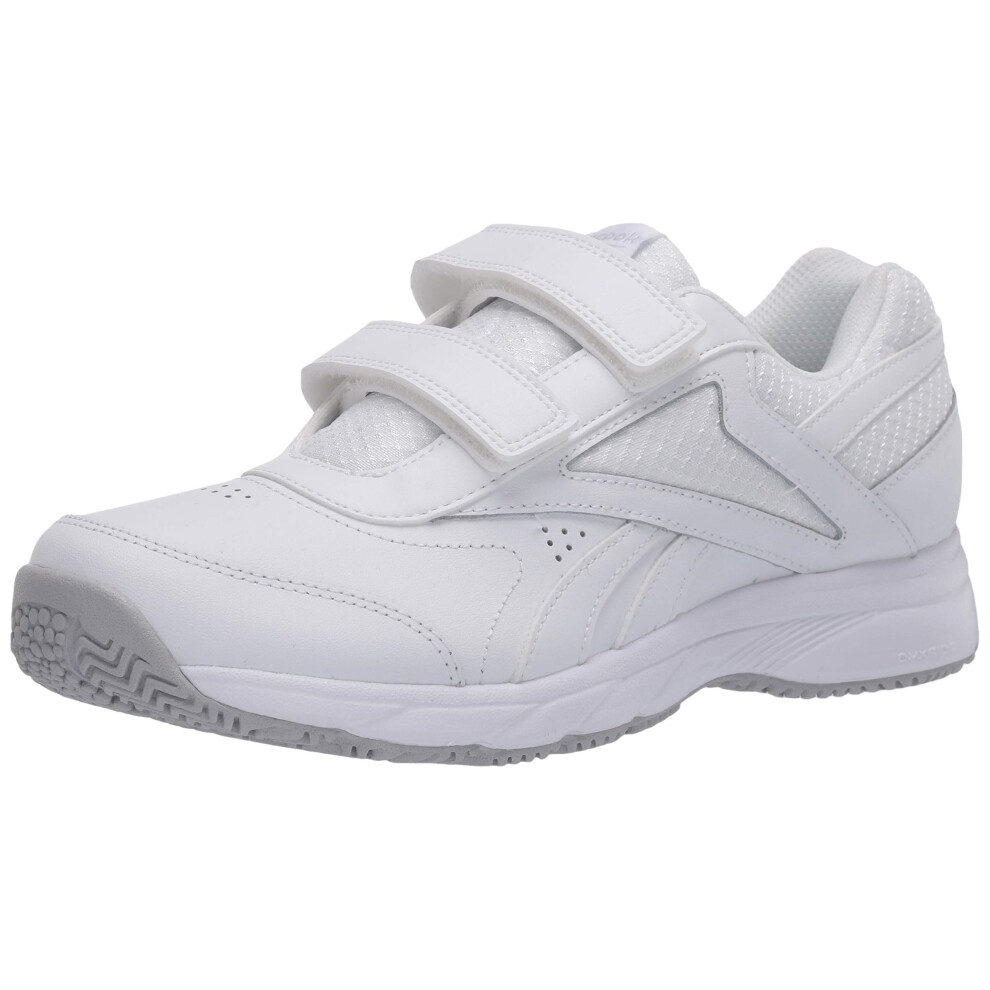 Reebok Women Work N Cushion 4.0 Walking Shoe  White/Cold Grey/White  1