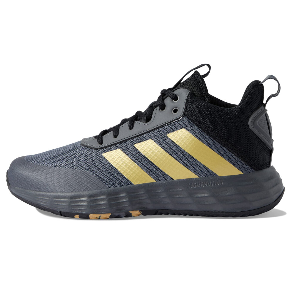 adidas Own The Game 2.0 Basketball Shoe  Grey Five/Matte Gold/Core Bla