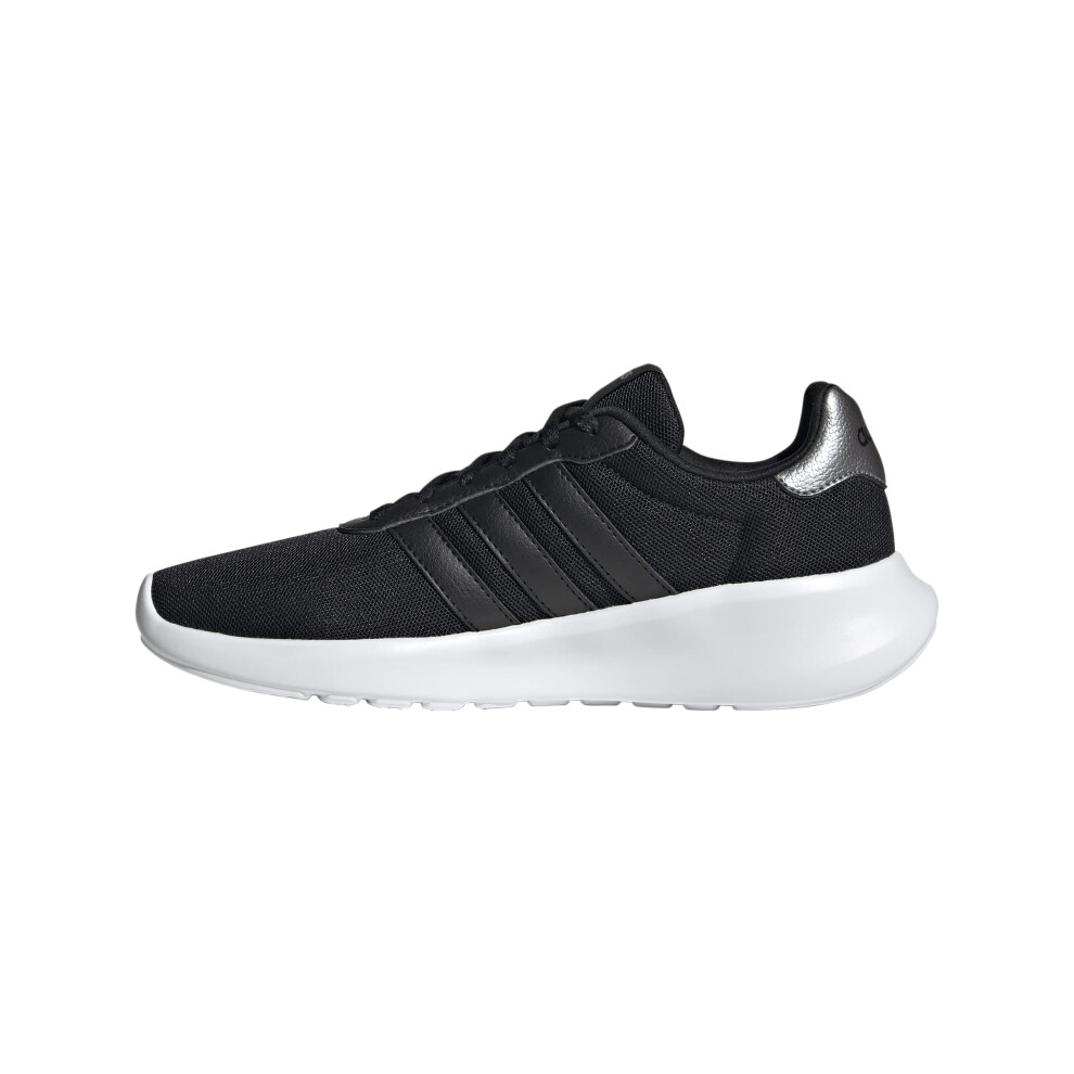 adidas Women's Lite Racer 3.0 Running Shoe  Core Black/Core Black/Iron