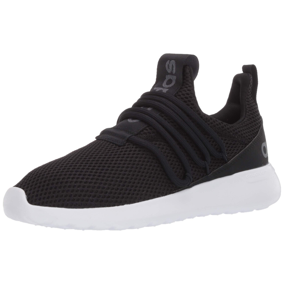 adidas unisex-child Lite Racer Adapt 3.0 Black/Black/Grey 7 M US