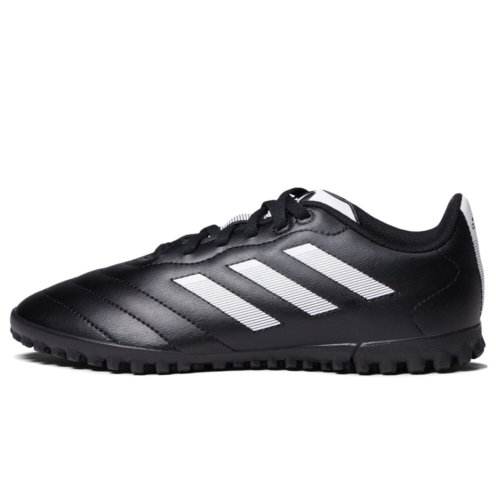 adidas Goletto VIII Turf Soccer Shoe  Black/White/Red  2 US Unisex Big