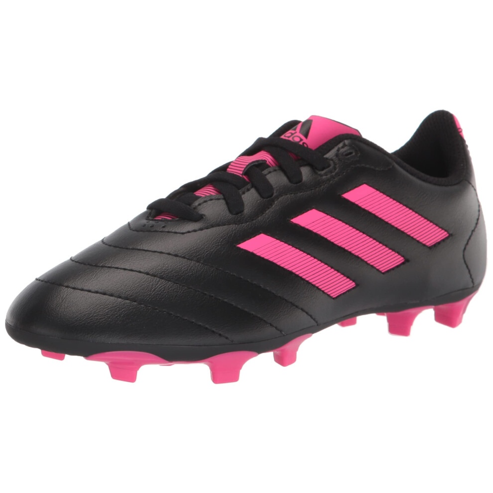 adidas Kids Goletto VII Firm Ground Cleats Soccer Shoe  Core Black/Tea