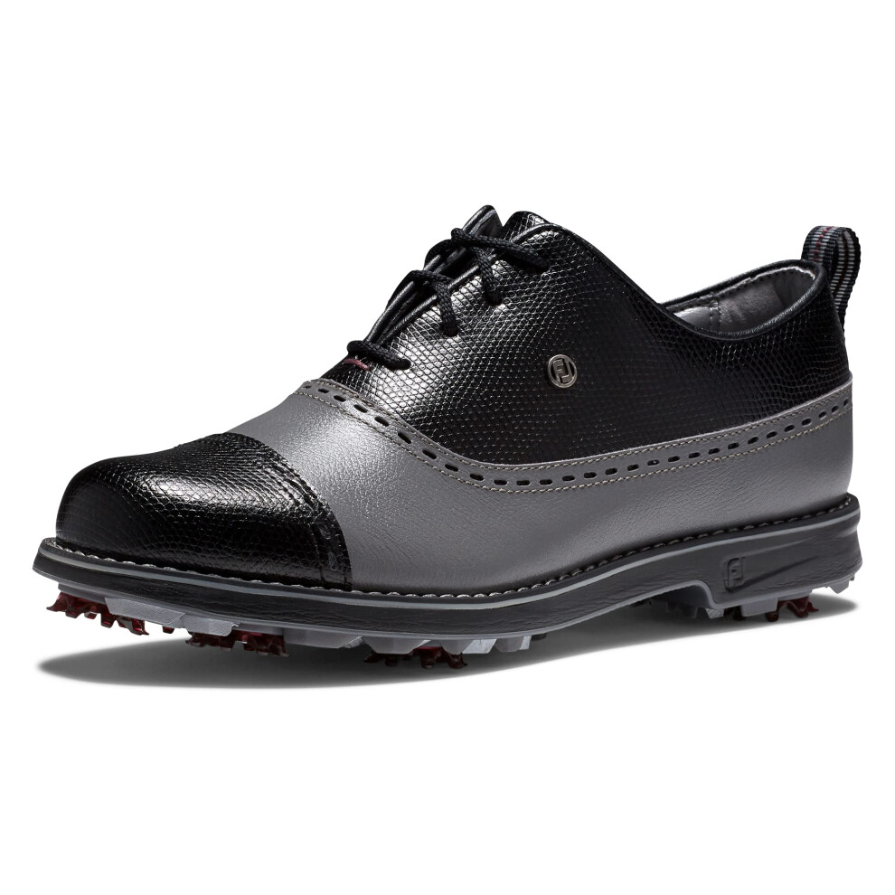 FootJoy Women's Premiere Series Golf Shoe  Charcoal/Black  7.5