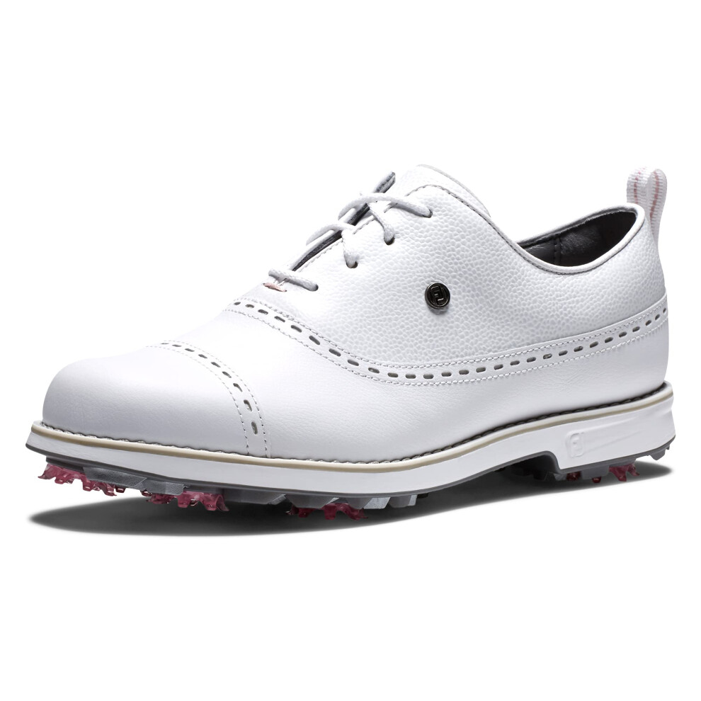 FootJoy Women's Premiere Series Golf Shoe  White/White  5.5