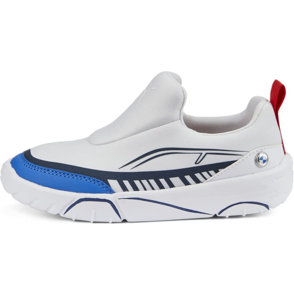 Puma BMW M Motorsport Bao Kart Sneaker  White Black-Estate Blue  1.5 U