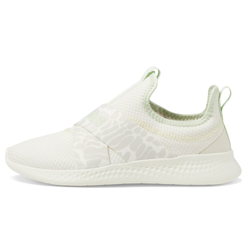 adidas Women's Puremotion Adapt Sneaker  Chalk White/Linen GreePavanlumi