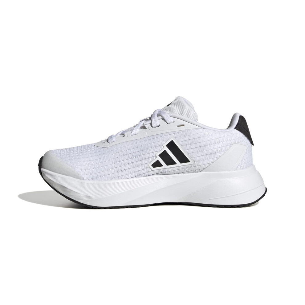 adidas Duramo SL Sneaker  White/Core Black/Grey  10.5 US Unisex Little