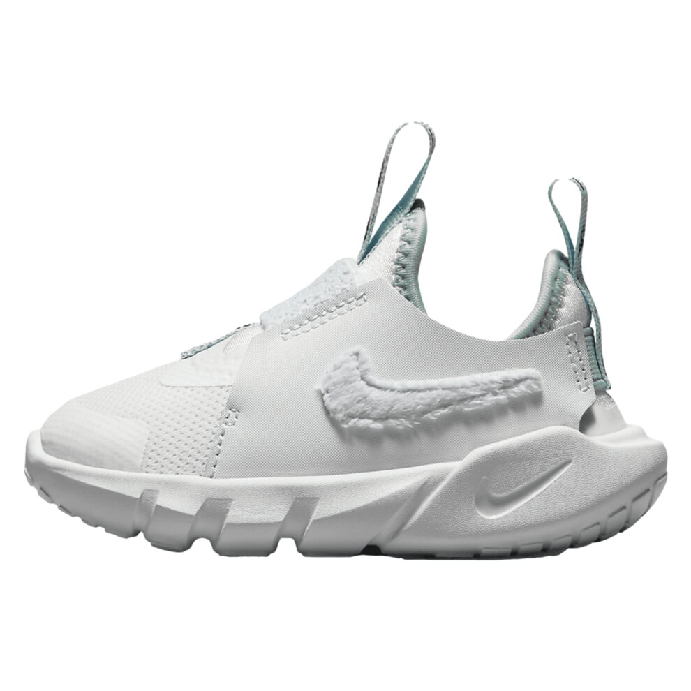 Nike Unisex-Child Flex Runner 2 Running Shoes  Summit White/Wolf Grey