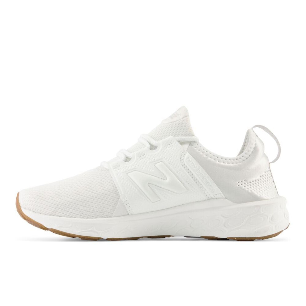 New Balance Women's Fresh Foam X Cruz V3 Running Shoe  White/White/Gum